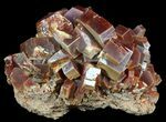 Large, Ruby Red Vanadinite Crystals - Morocco #51278-1